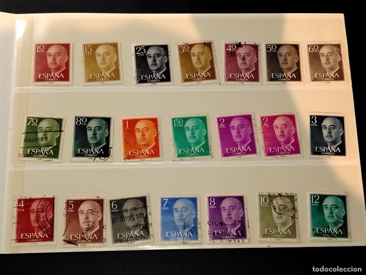Timbres: COLECCI&Oacute;N DE SELLOS FRANCO,ESPA&Ntilde;A 1 CARPETA