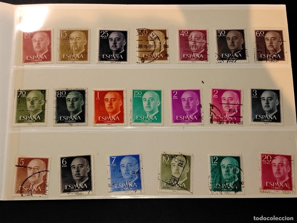Timbres: COLECCI&Oacute;N DE SELLOS FRANCO,ESPA&Ntilde;A 1 CARPETA