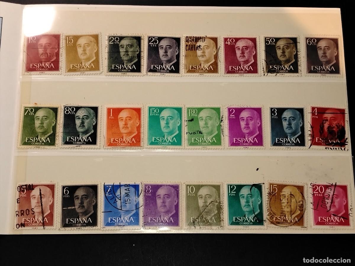 Timbres: COLECCI&Oacute;N DE SELLOS FRANCO,ESPA&Ntilde;A 1 CARPETA