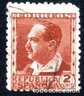 Sellos: Espa&ntilde;a. Vicente Blasco Ib&aacute;&ntilde;ez. 1932. Edifil-662. Usados