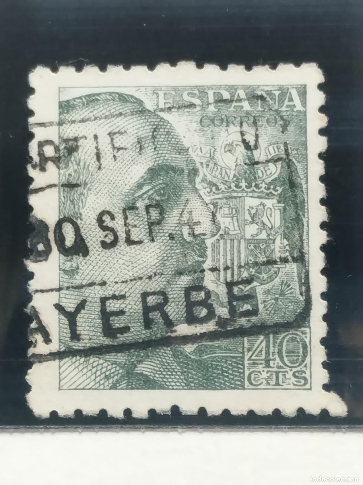 Selos: BZB EDIFIL 925. FRANCO DE PERFIL. FECHADOR DE CERTIFICADO DE AYERBE. HUESCA. LUJO