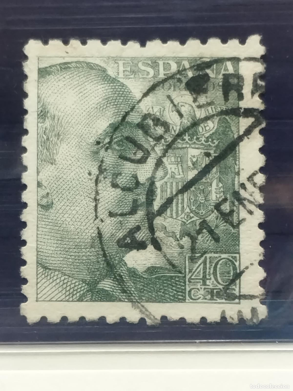 Selos: BZB EDIFIL 925. FRANCO DE PERFIL. FECHADOR DE ALCUBIERRE. HUESCA. BONITO.