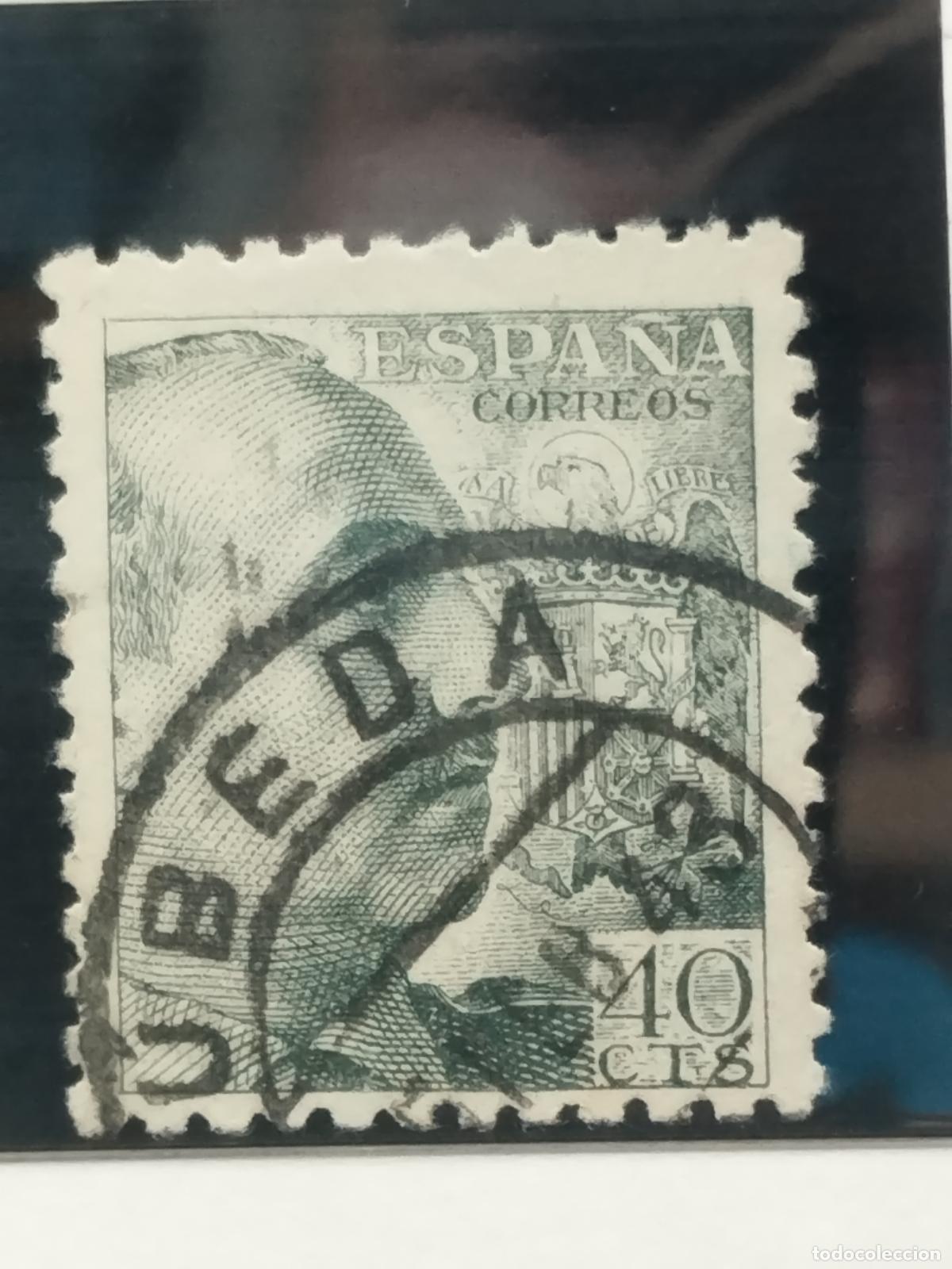 Selos: BZB EDIFIL 925. FRANCO DE PERFIL. FECHADOR DE UBEDA. JAEN. LUJO.