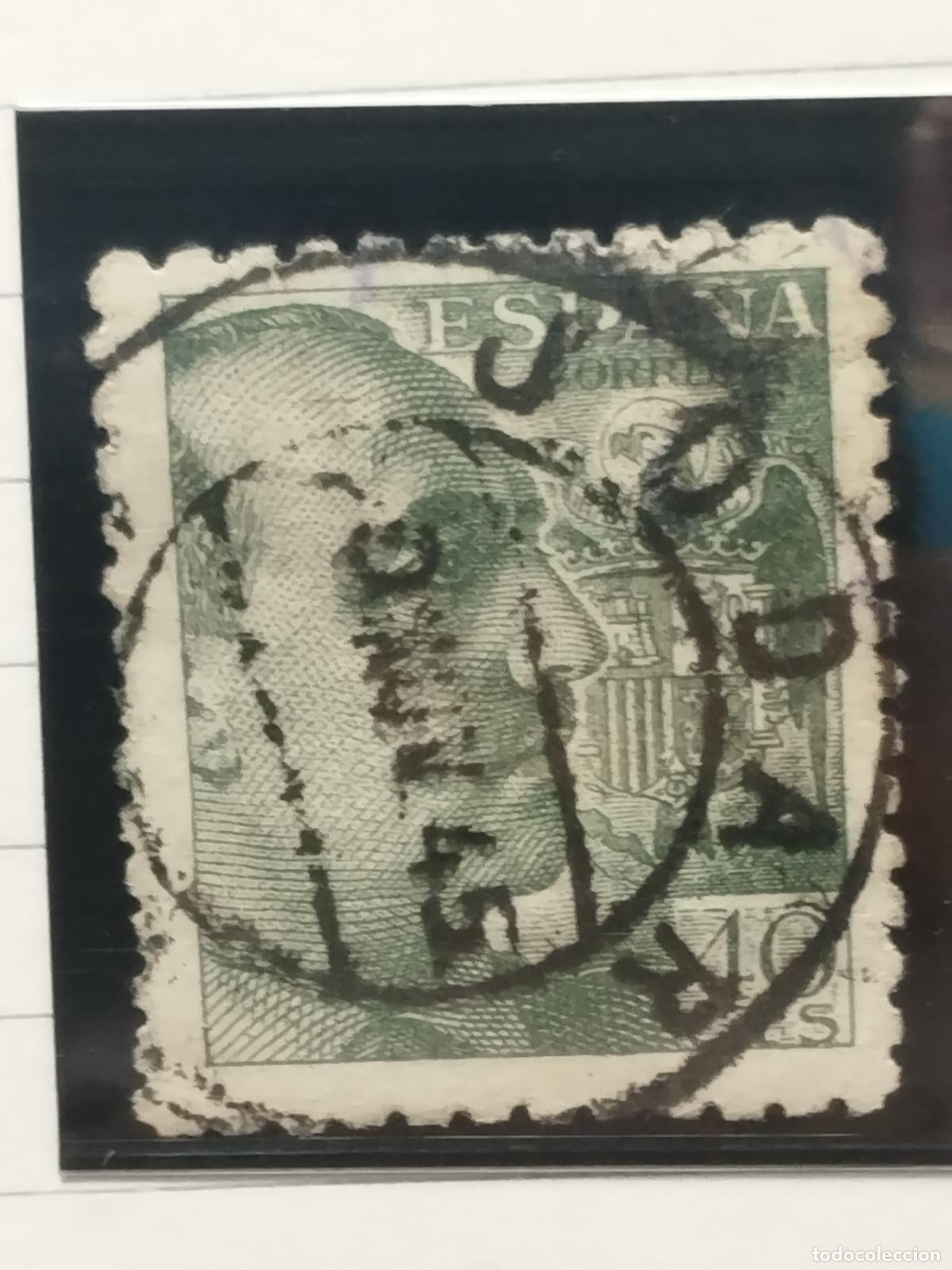 Sellos: BZB EDIFIL 925. FRANCO DE PERFIL. FECHADOR JODAR. JAEN. LUJO