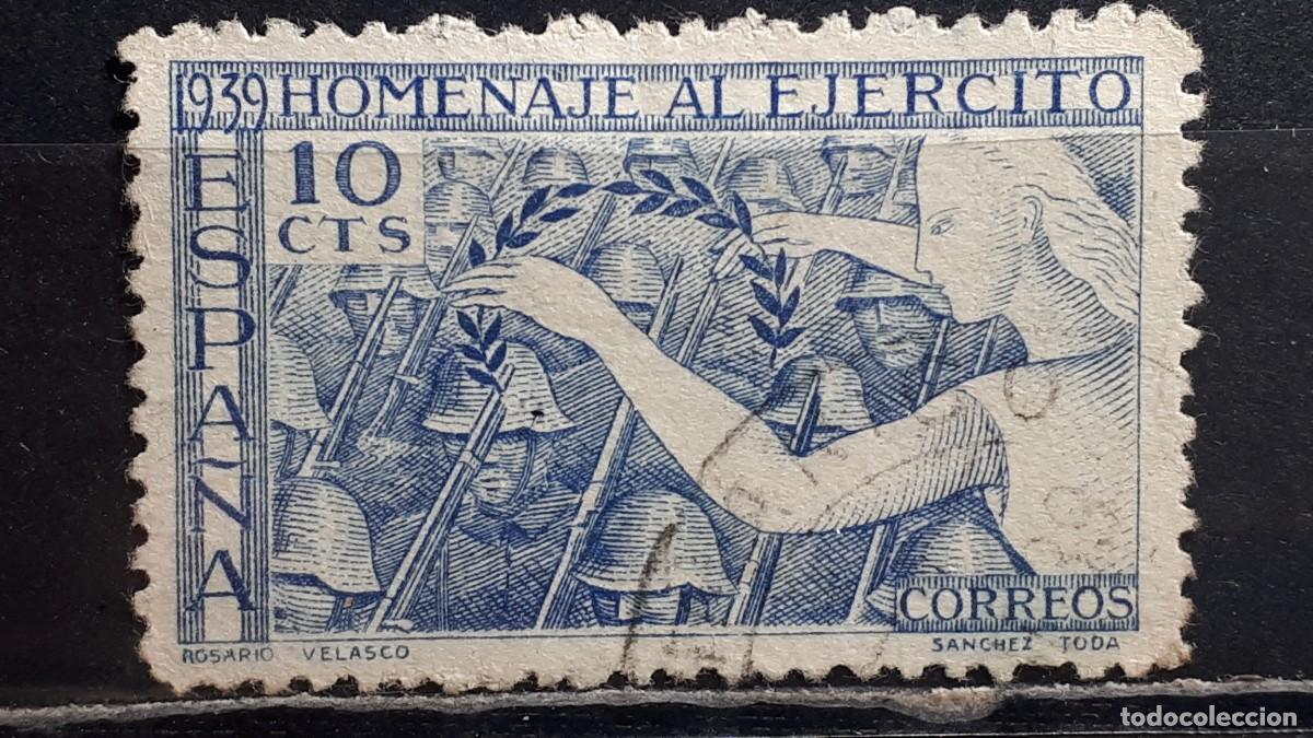 Sellos: ESPA&Ntilde;A. A&Ntilde;O 1939. &deg;. Edifil 887