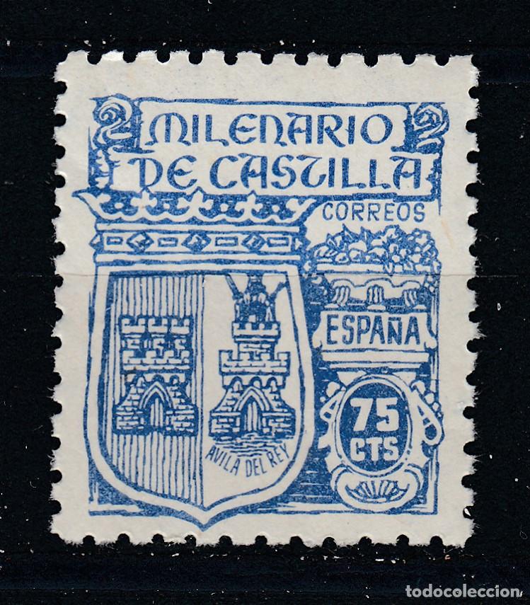 Sellos: 1944 EDIFIL 976** NUEVO SIN CHARNELA. MILENARIO CASTILLA (221-3)