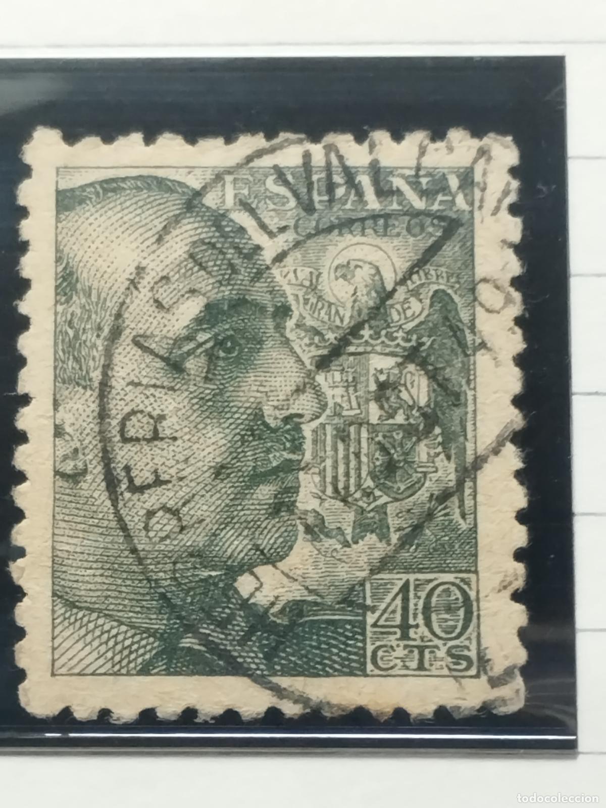 Sellos: BZB EDIFIL 925. FRANCO DE PERFIL. FECHADOR DE HERRERIAS DEL VALCARCE. LEON. BONITO Y RARISIMO.