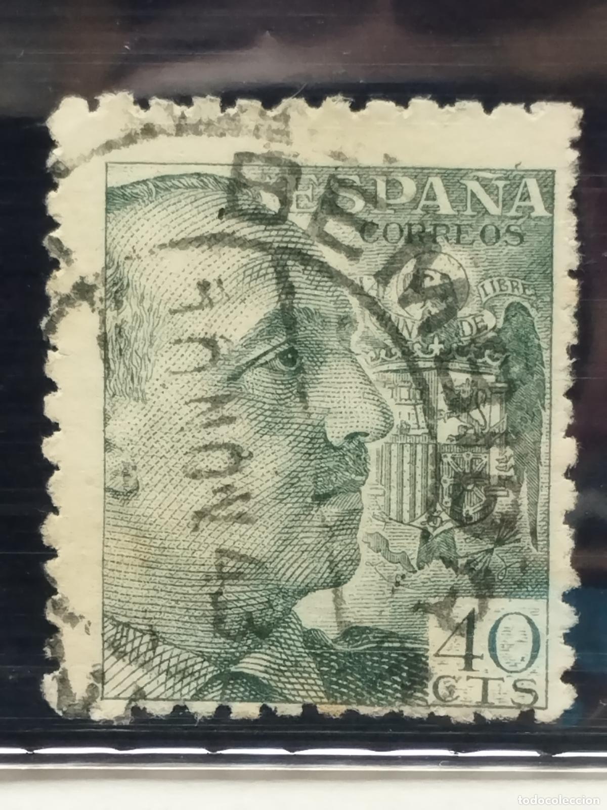 Selos: BZB EDIFIL 925. FRANCO DE PERFIL. FECHADOR DE BEMBIBRE. LEON. BONITO Y RARO.