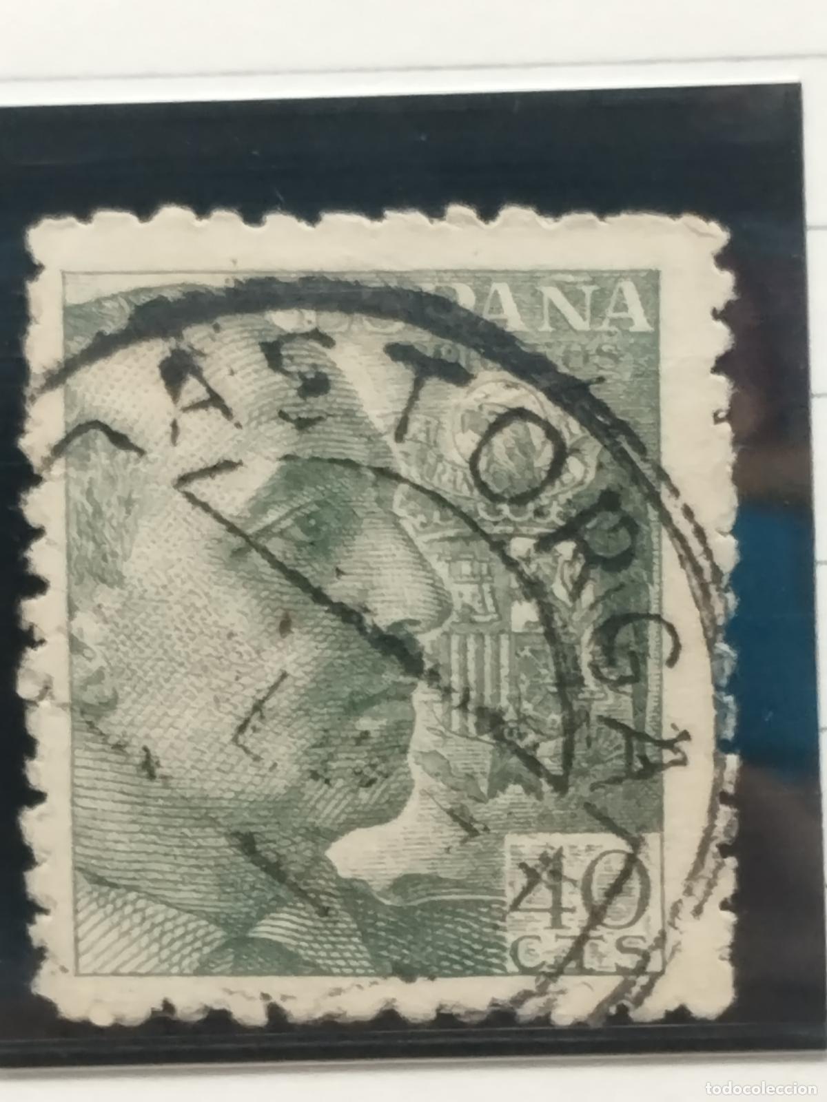 Francobolli: BZB EDIFIL 925. FRANCO DE PERFIL. FECHADOR DE ASTORGA. LEON. LUJO.
