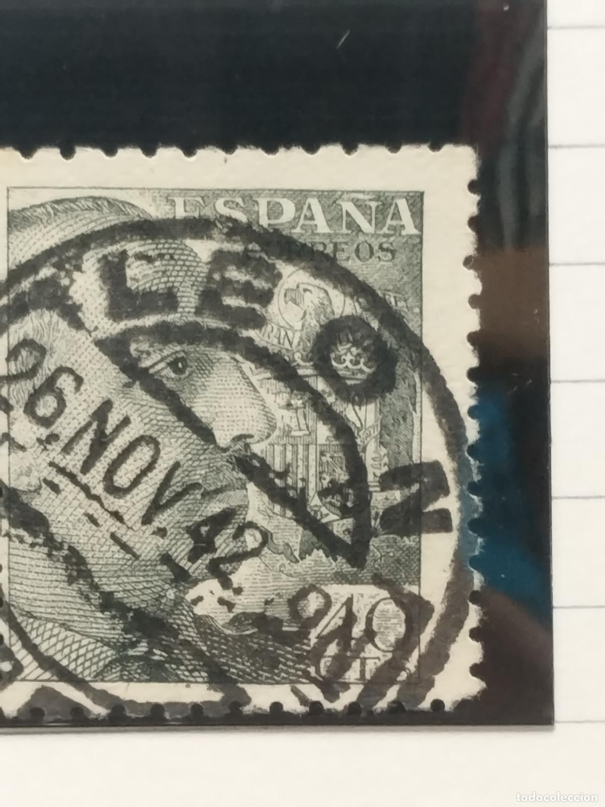 Sellos: BZB EDIFIL 925. FRANCO DE PERFIL. FECHADOR DE LEON. LUJO.