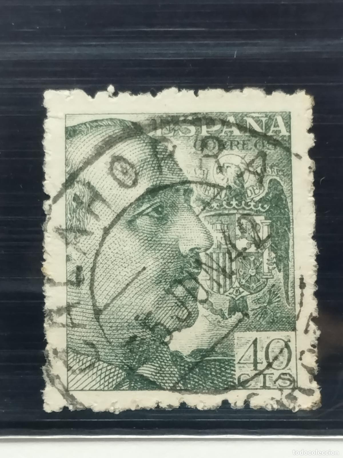 Timbres: BZB EDIFIL 925. FRANCO DE PERFIL. FECHADOR DE CALAHORRA. LOGRO&Ntilde;O. LUJO.