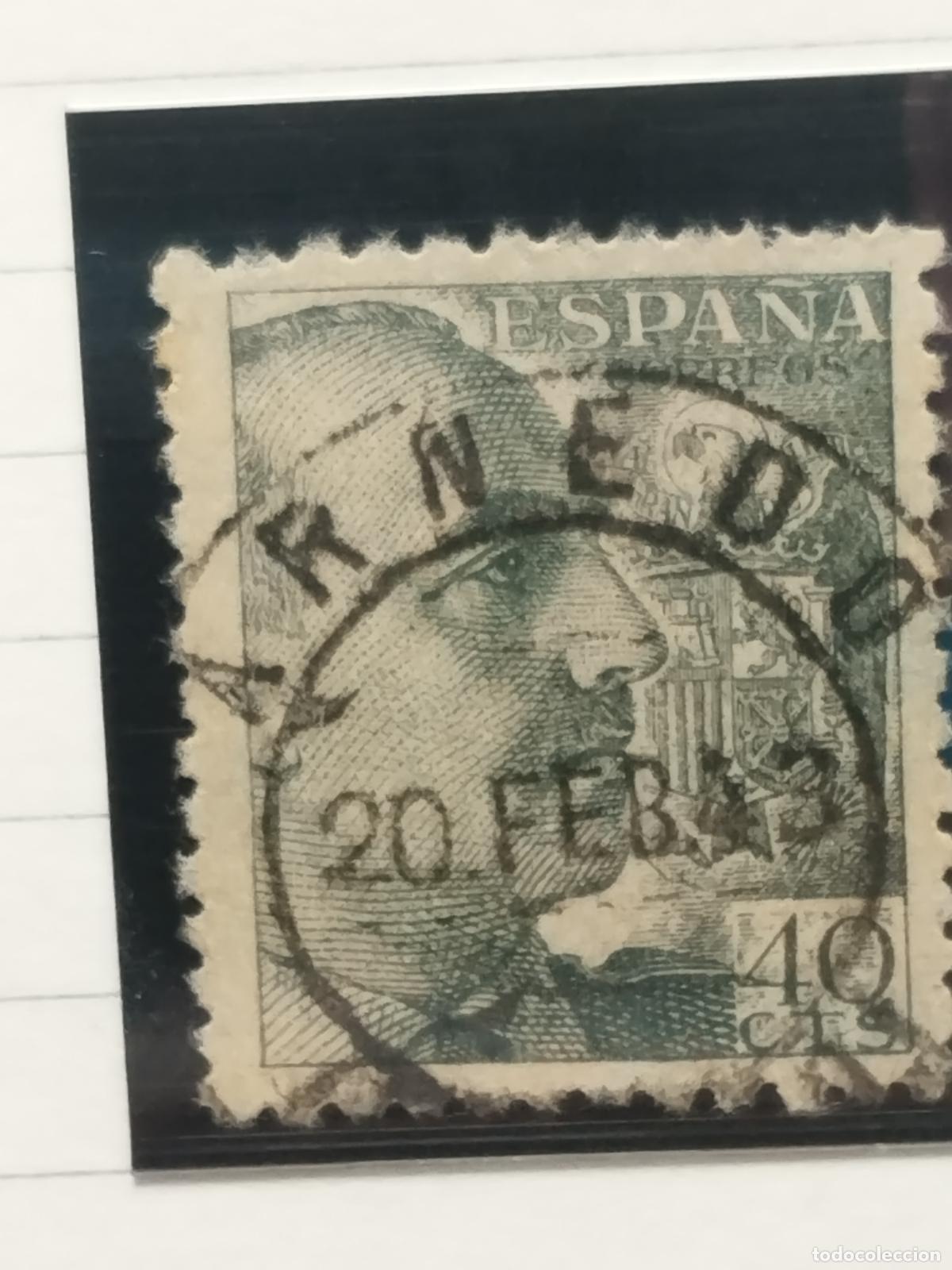 Francobolli: BZB EDIFIL 925. FRANCO DE PERFIL. FECHADOR DE ARNEDO. LOGRO&Ntilde;O. LUJO.