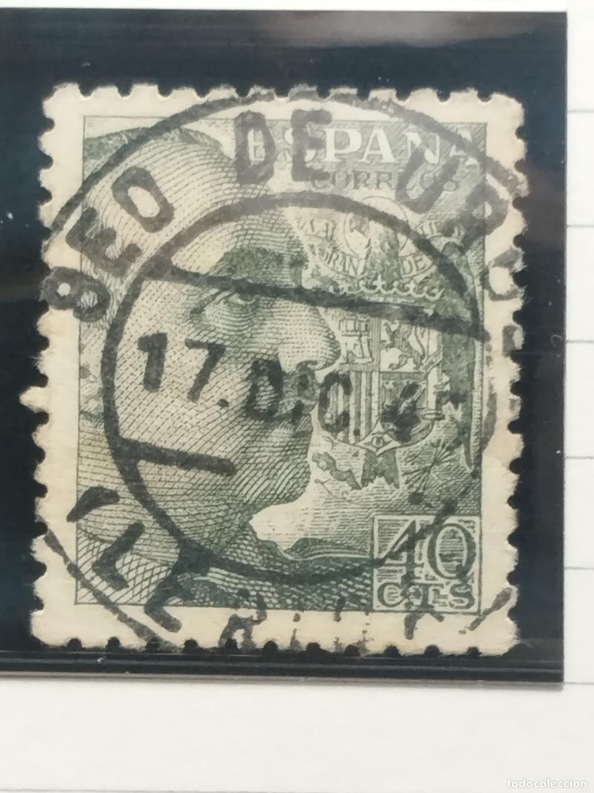 Stamps: BZB EDIFIL 925. FRANCO DE PERFIL. FECHADOR DE SEU DE URGELL. LERIDA. LUJO.
