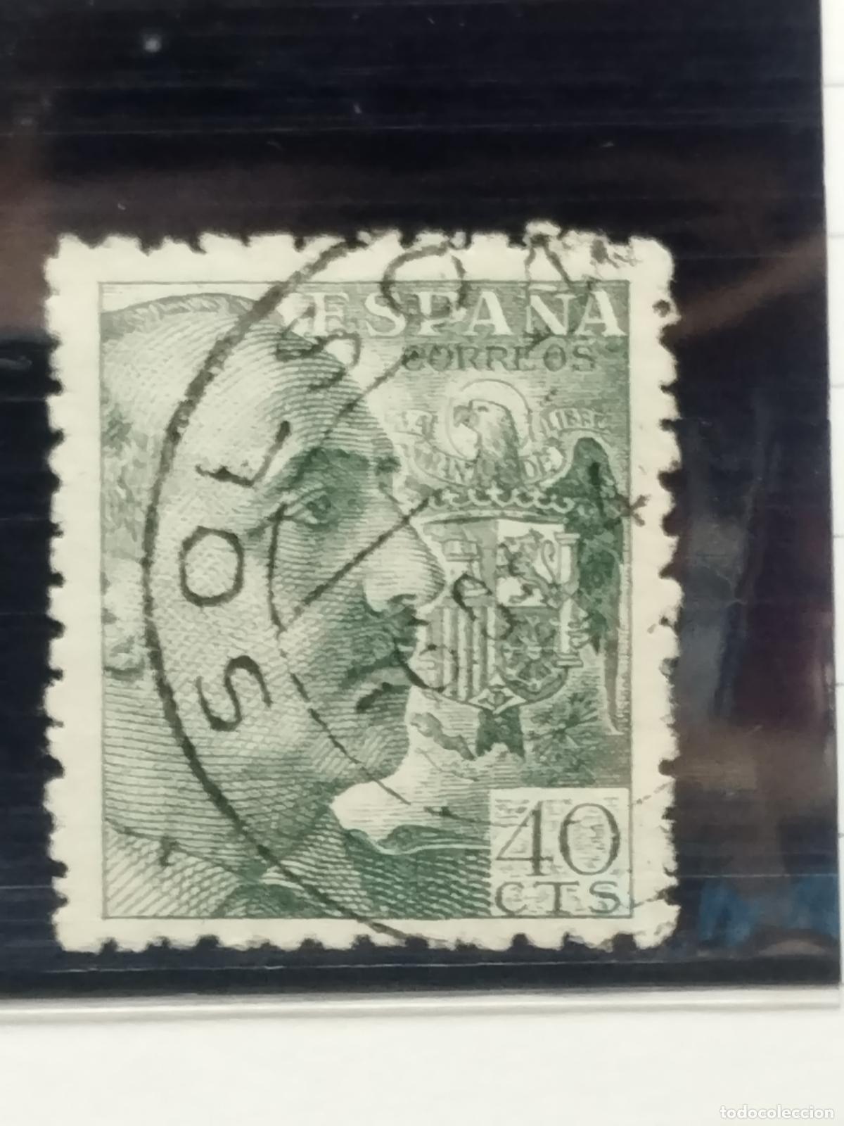 Francobolli: BZB EDIFIL 925. FRANCO DE PERFIL. FECHADOR DE SOLSONA. LERIDA. BONITO.