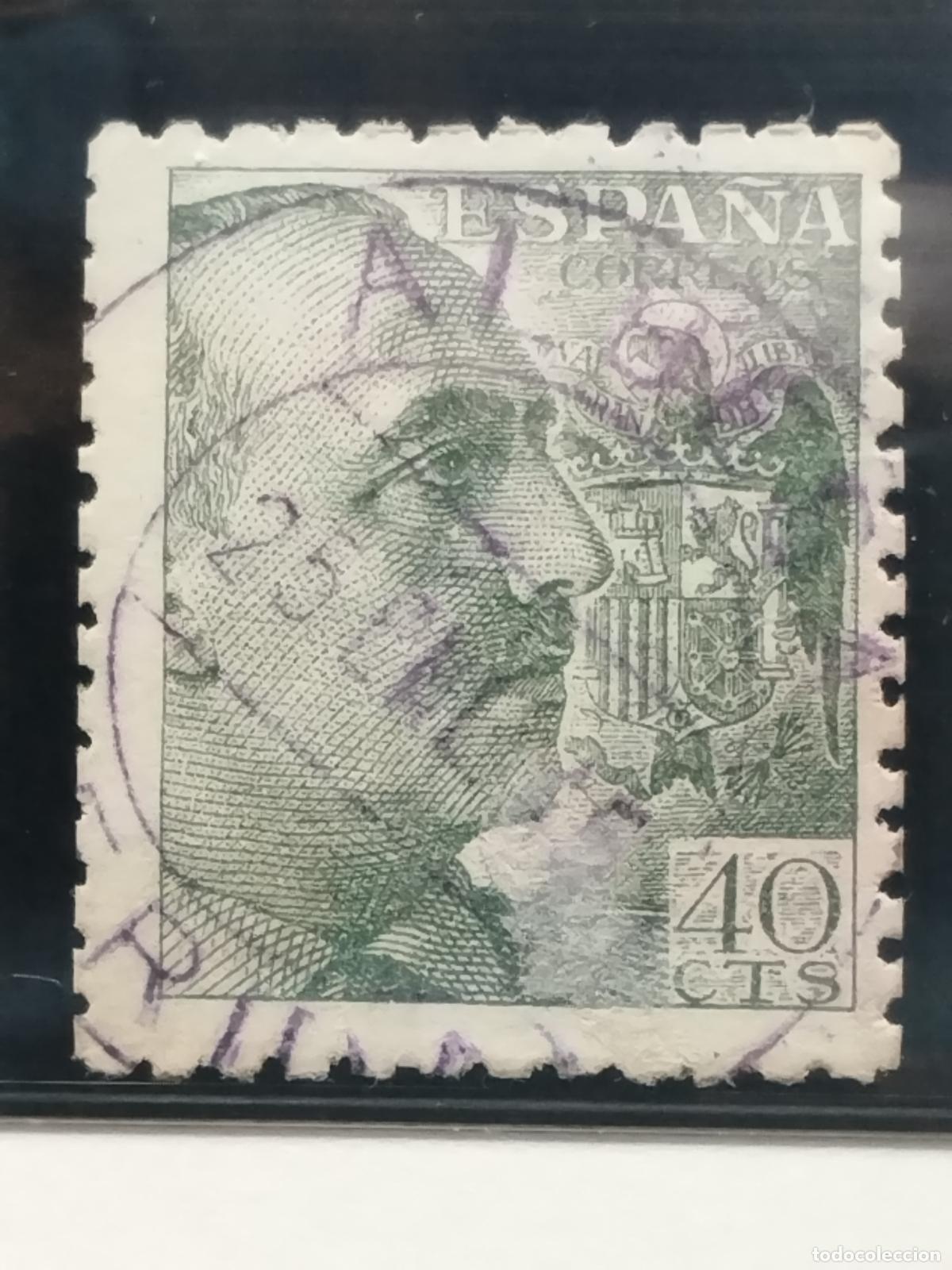 Francobolli: BZB EDIFIL 925. FRANCO DE PERFIL. FECHADOR DE ALBESA. LERIDA. BONITO Y RARO