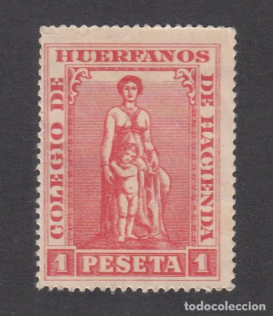 Selos: FISCALES - P&Oacute;LIZA COLEGIO DE HU&Eacute;RFANOS DE HACIENDA - 1 PESETA