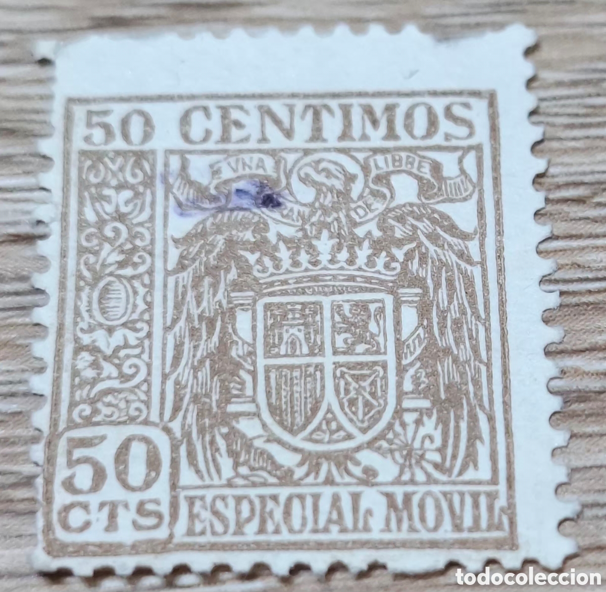 Sellos: SELLO FISCAL - ESPECIAL MOVIL - 50 CENTIMOS