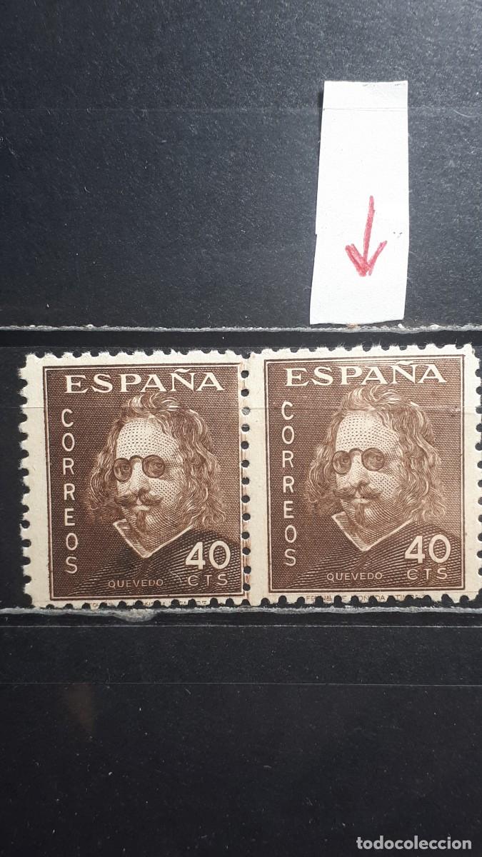 Sellos: ESPA&Ntilde;A. A&Ntilde;O 1945. *. VARIEDAD. EDIFIL 989