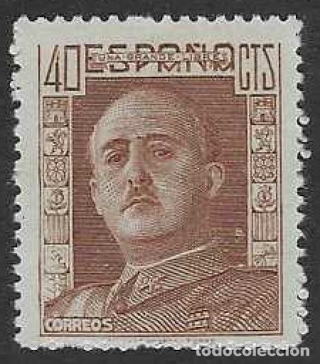 Sellos: EDIFIL 953 GENERAL FRANCO 1942. MNH **
