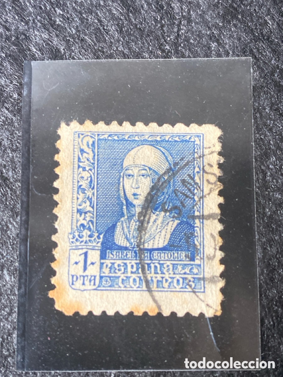 Sellos: Sello Isabel la Cat&oacute;lica de 1938