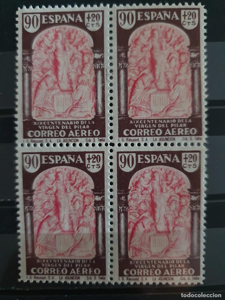 Sellos: EDIFIL 908 ** BLOQUE 4 ESPA&Ntilde;A 1940