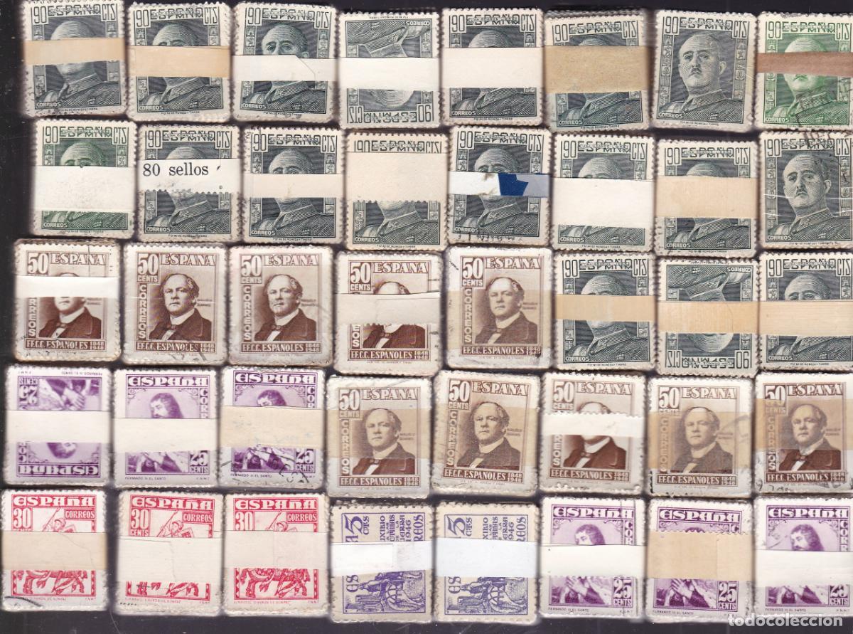 Sellos: ST- Lote 9000 Sellos en Pastillas