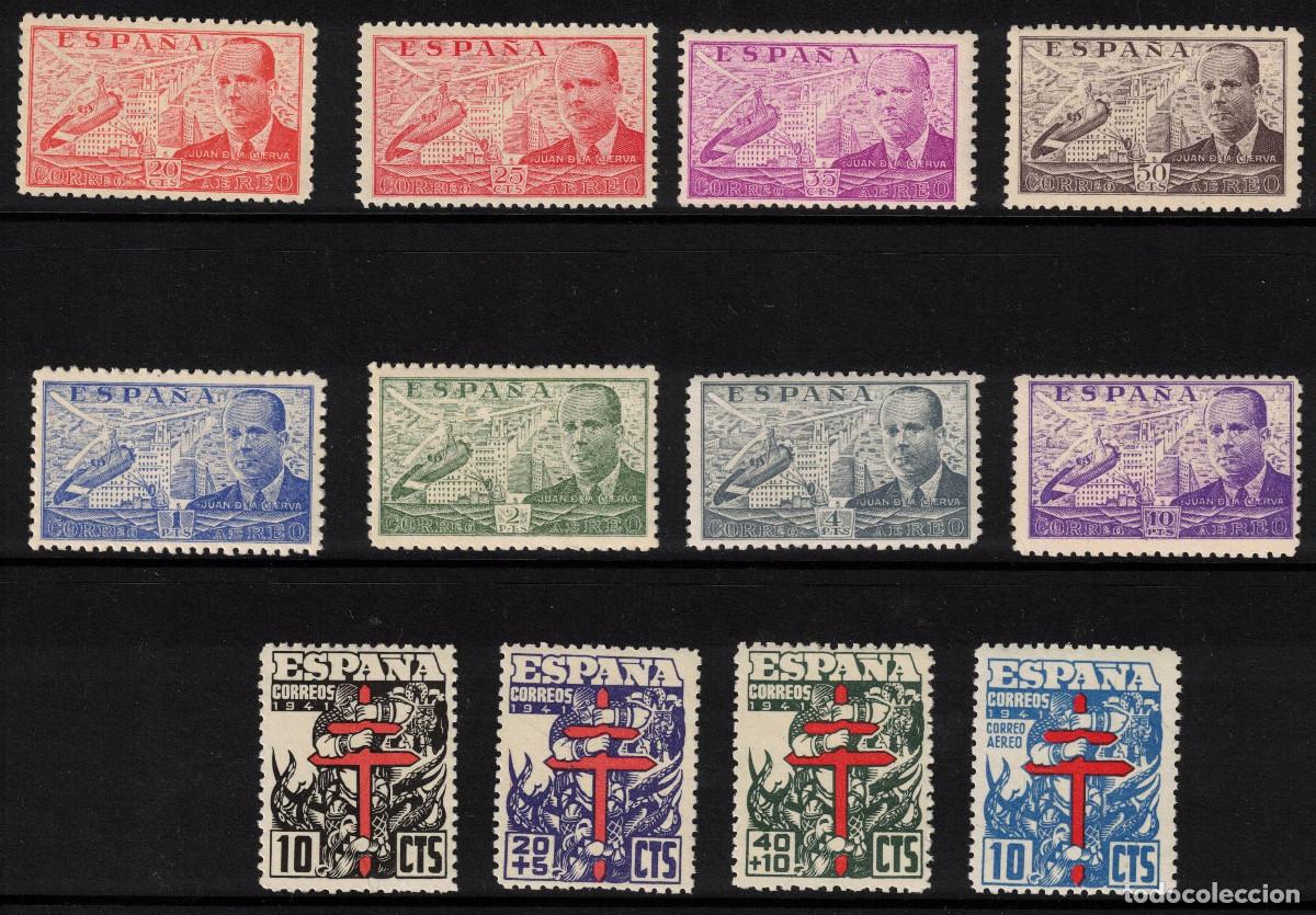 Sellos: ESPA&Ntilde;A - A&Ntilde;O 1941 COMPLETO - LUJO - MNH