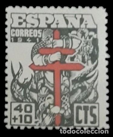 Sellos: ESPA&Ntilde;A 1941 Pro-tuberculosos. Edifil 950. NUEVO - MNH