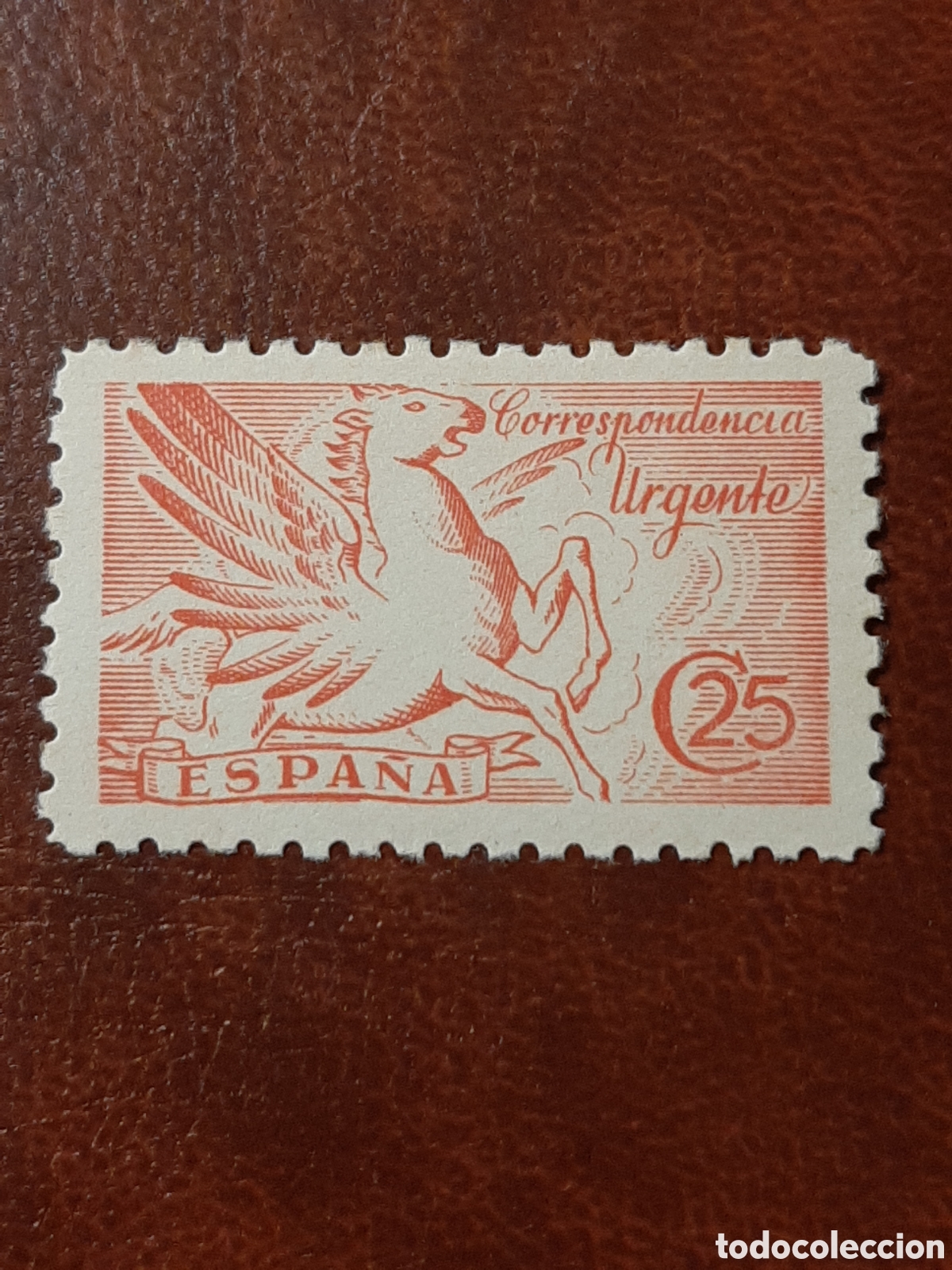 Sellos: Edifil 952. Pegaso. A&ntilde;o 1942.