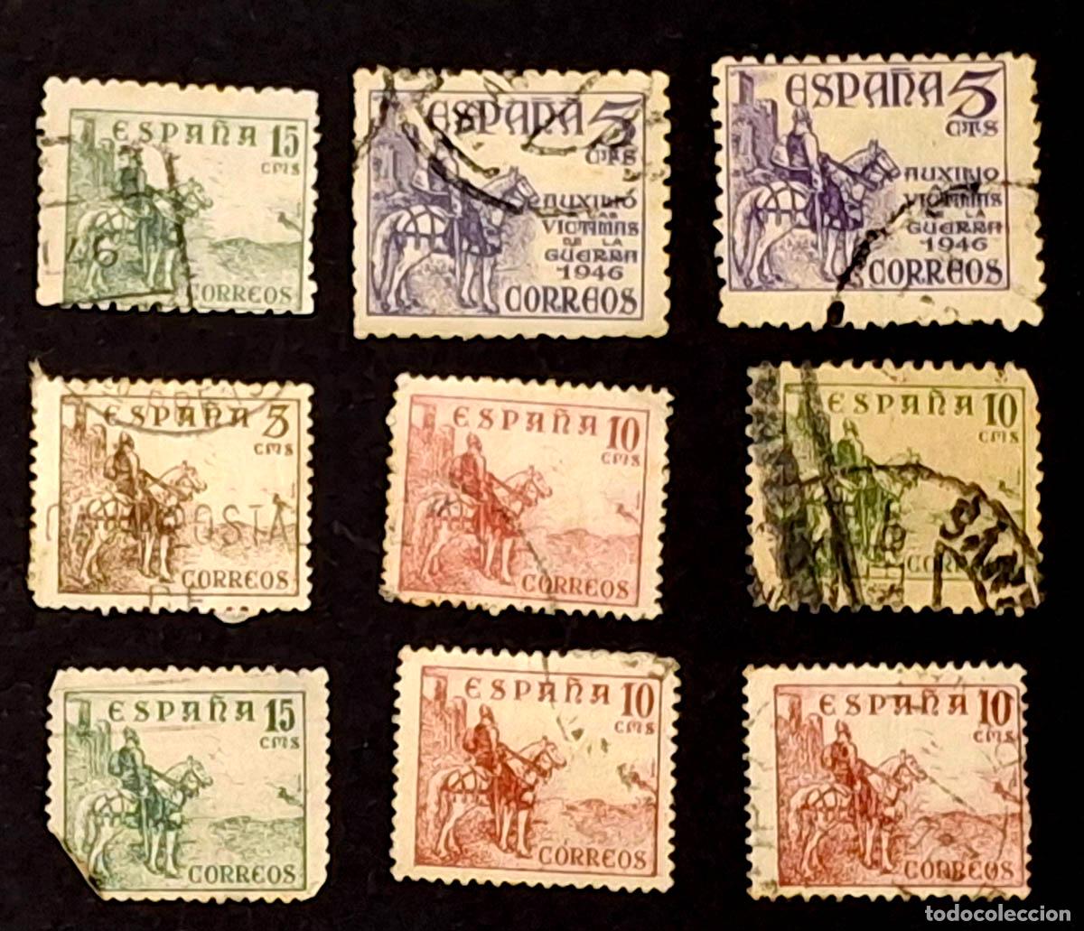 Sellos: 9 sellos El Cid