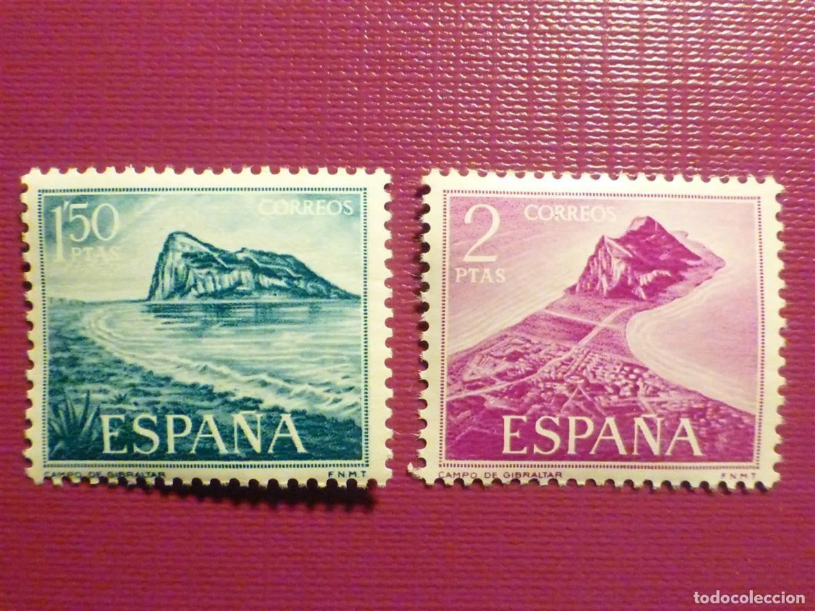 Briefmarken: SELLO - ESPA&Ntilde;A - CORREOS - EDIFIL 1933 Y 1934 - PRO TRABAJADORES CAMPO DE GIBRALTAR - 1969 - 2 VALOR