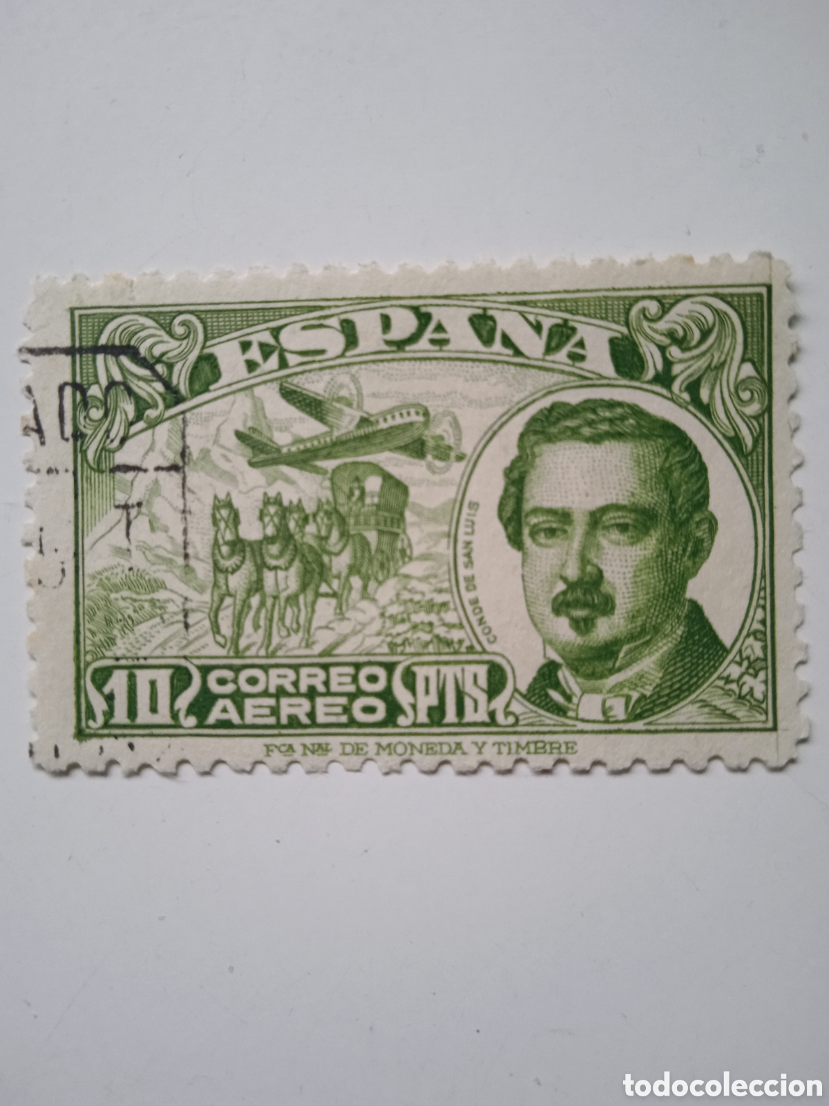 Sellos: Edifil 990 Conde de San Luis* (1945)