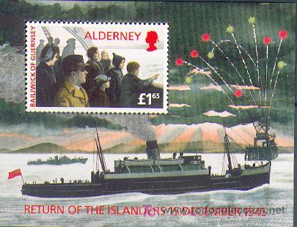 Sellos: Alderney BL. ** (1) - Foto 1