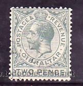 Sellos: GIBRALTAR 65 USADA, GEORGE V, - Foto 1