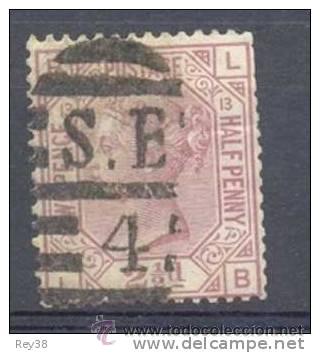 Sellos: INGLATERRA, 1873-80, 2 1/2 D, - Foto 1