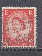 Sellos: GRAN BRETA&Ntilde;A,ELISABETH II, USADO - Foto 1