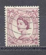 Sellos: GRAN BRETA&Ntilde;A,ELISABETH II, USADO - Foto 1
