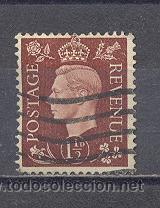 Sellos: GRAN BRETA&Ntilde;A,GEORGE VI, USADO - Foto 1