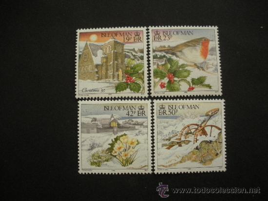 Sellos: Man 1995 Ivert 694/7 *** Navidad - Foto 1