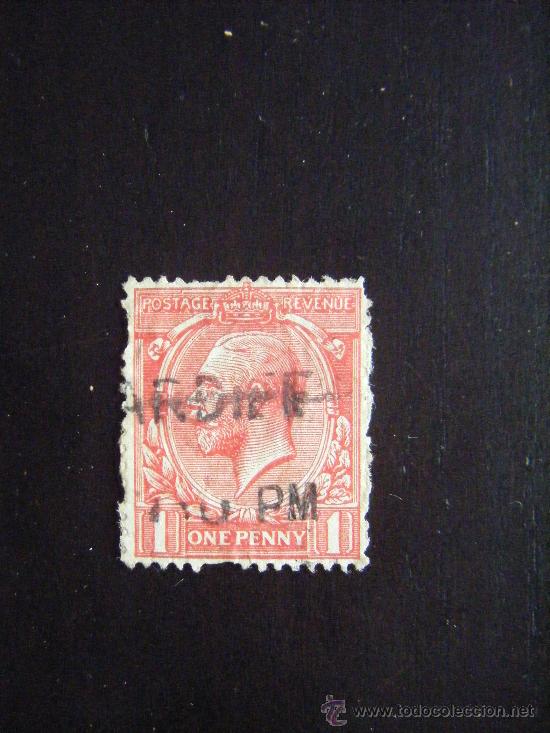 Sello One Penny. Postage Revenue. Circulado. - Buy Old Stamps Of United 