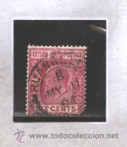 Sellos: CEYLON 1904 - SG NRO. 281 - USADO - Foto 1