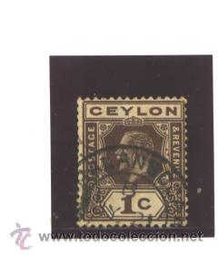 Sellos: CEYLON 1912 - SG NRO. 301 - USADO - Foto 1