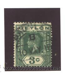 Sellos: CEYLON 1912 - SG NRO. 310 - USADO - Foto 1