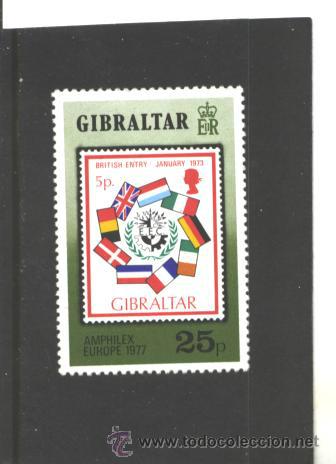 Sellos: GIBRALTAR 1977 - YVERT NRO. 366 - NUEVO - Foto 1
