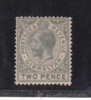 Sellos: GIBRALTAR 65 con charnela, george v - Foto 1