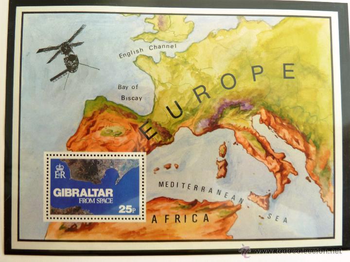 Sellos: HB GIBRALTAR 1978. FROM SPACE. 1978 - Foto 1
