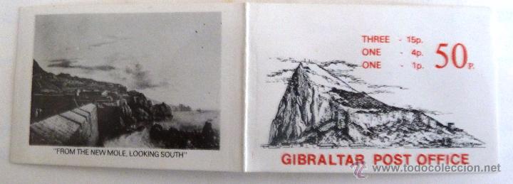 Sellos: SELLOS GIBRALTAR 1981. CARNET 433B. - Foto 2