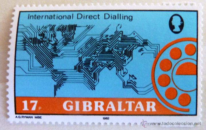 Sellos: SELLOS GIBRALTAR 1982. NUEVO. - Foto 1