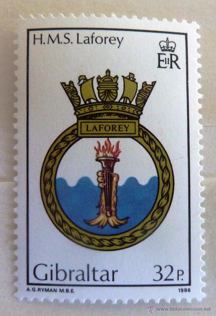 Sellos: SELLOS GIBRALTAR 1986. NUEVO. - Foto 1
