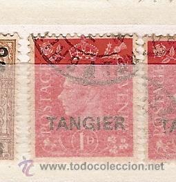 Sellos: Gran Bretana &Tanger Ultramar (1) - Foto 1